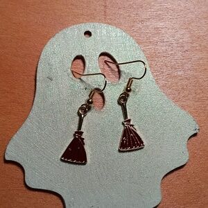 Broom Earrings